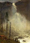Albert Bierstadt Nevada Falls oil painting artist